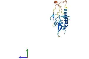 AlphaFold protein structure predicition of Human Recombinant SIVA1 Protein, UniprotID O15304