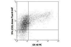 Flow Cytometry (FACS) image for anti-Tumor Necrosis Factor Receptor Superfamily, Member 4 (TNFRSF4) antibody (PE) (ABIN2663010)