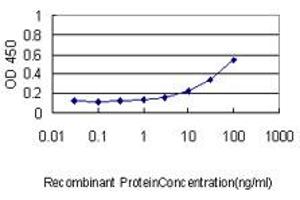 Detection limit for recombinant GST tagged DNM1L is approximately 0.