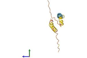 AlphaFold protein structure predicition of Mouse Recombinant Rprm Protein, UniprotID Q9JJ72