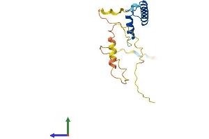 AlphaFold protein structure predicition of Human Recombinant ID4 Protein, UniprotID P47928