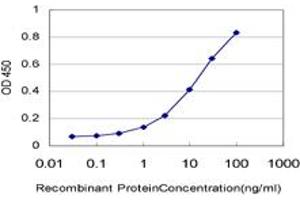 Detection limit for recombinant GST tagged UBR2 is approximately 0.
