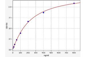 Typical standard curve (C5b-9 Kit ELISA)