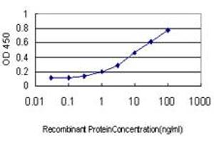 Detection limit for recombinant GST tagged STAT3 is approximately 0.
