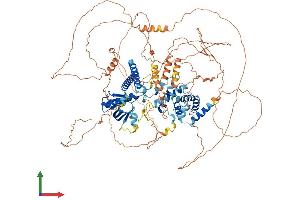AlphaFold protein structure predicition of Human Recombinant PSD3 Protein, UniprotID Q9NYI0