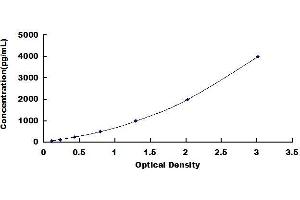 Typical standard curve (NPPC Kit ELISA)