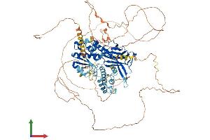 AlphaFold protein structure predicition of Human Recombinant DNAJC6 Protein, UniprotID O75061