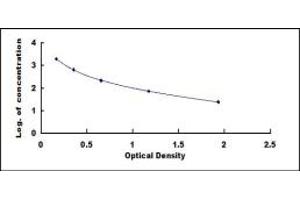 Typical standard curve (Pro-Amylin Kit ELISA)