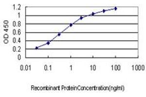 Detection limit for recombinant GST tagged ENO3 is approximately 0.